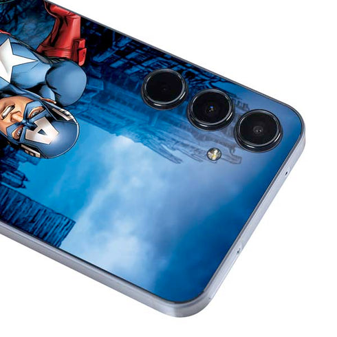 Marvel Captain America Portrait Galaxy A55 5G Skin